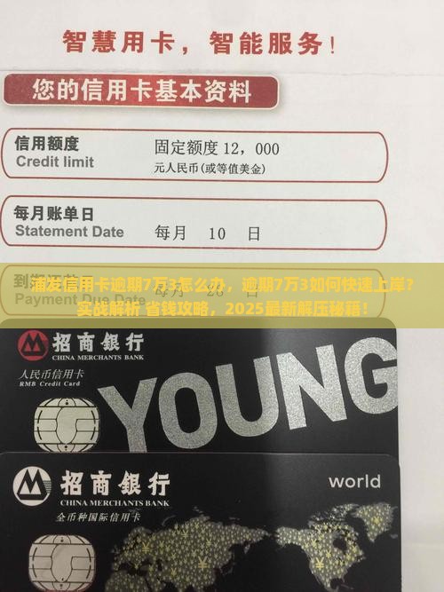 浦发信用卡逾期7万3怎么办