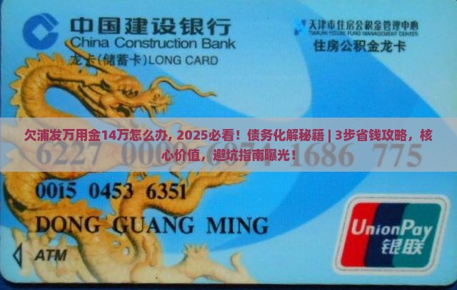 欠浦发万用金14万怎么办