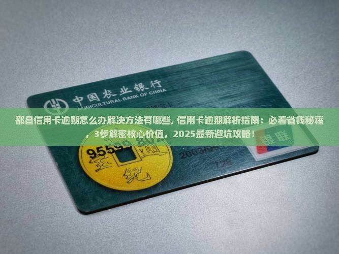 都昌信用卡逾期怎么办解决方法有哪些