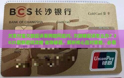 欠支付宝欠款起诉案例如何应对