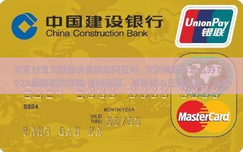 欠支付宝欠款起诉案例如何应对