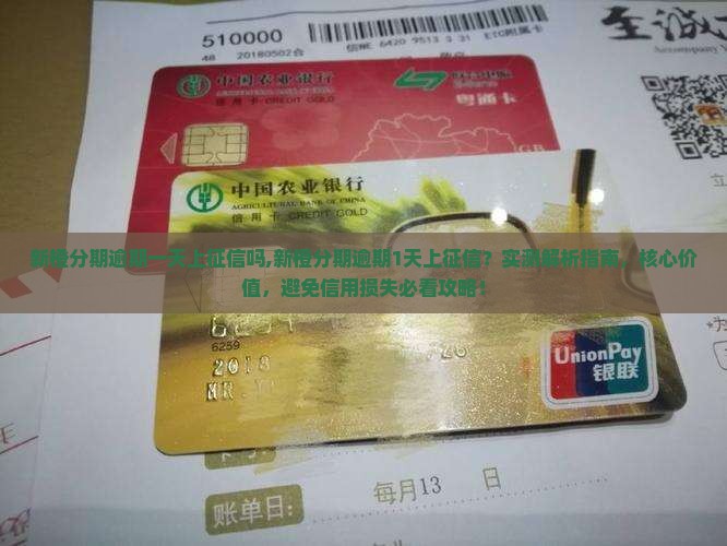 新橙分期逾期一天上征信吗 新橙分期逾期一天上征信吗