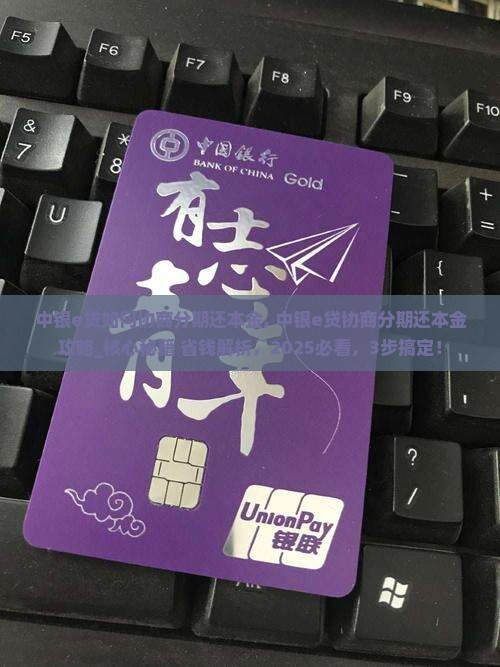 中银e贷如何协商分期还本金