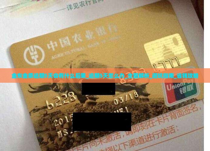 金东金条逾期5天会有什么后果 金东金条逾期5天会有什么后果