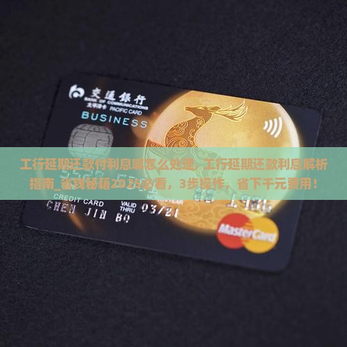 工行延期还款付利息嘛怎么处理