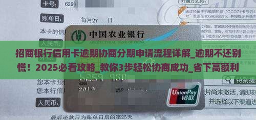 招商银行信用卡逾期协商分期申请流程详解