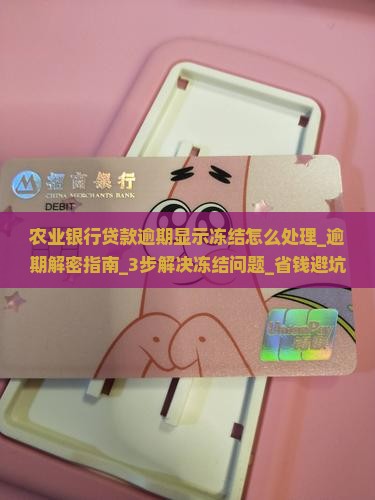农业银行贷款逾期显示冻结怎么处理 农业银行贷款逾期显示冻结怎么处理