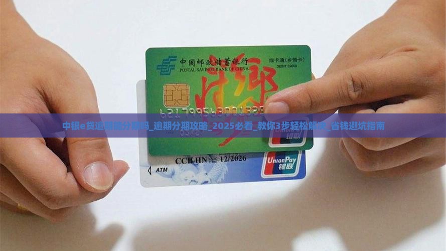 中银e贷逾期能分期吗