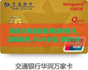 尚诚消费金融延期如何操作
