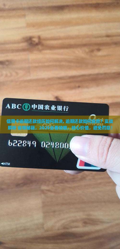信用卡逾期还款经历如何解决