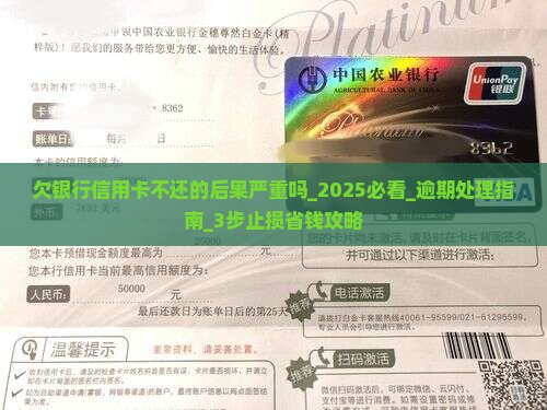 欠银行信用卡不还的后果严重吗