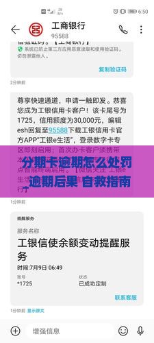 分期卡逾期怎么处罚 分期卡逾期怎么处罚
