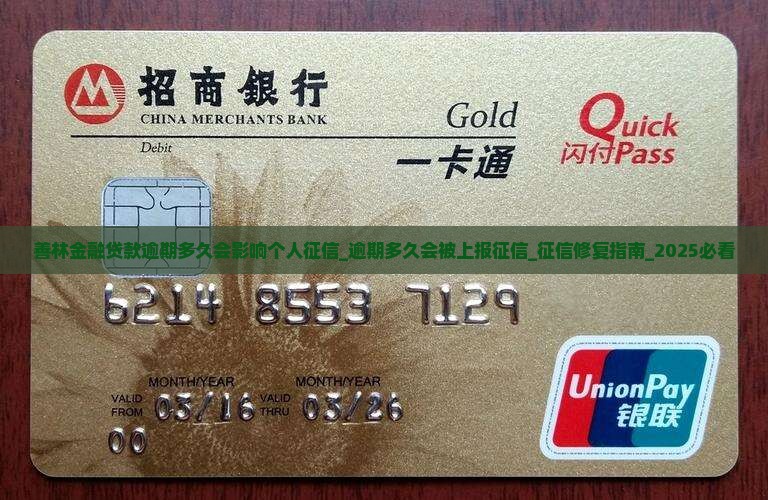 善林金融贷款逾期多久会影响个人征信