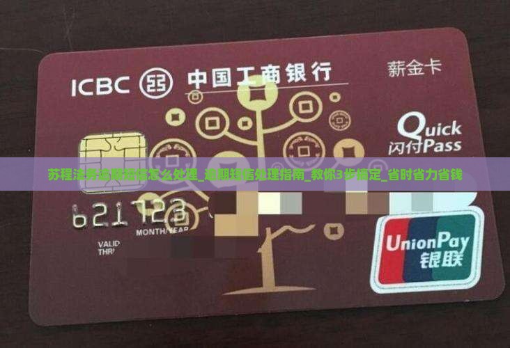 苏程法务逾期短信怎么处理