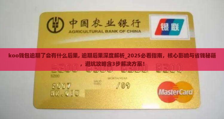 koo钱包逾期了会有什么后果