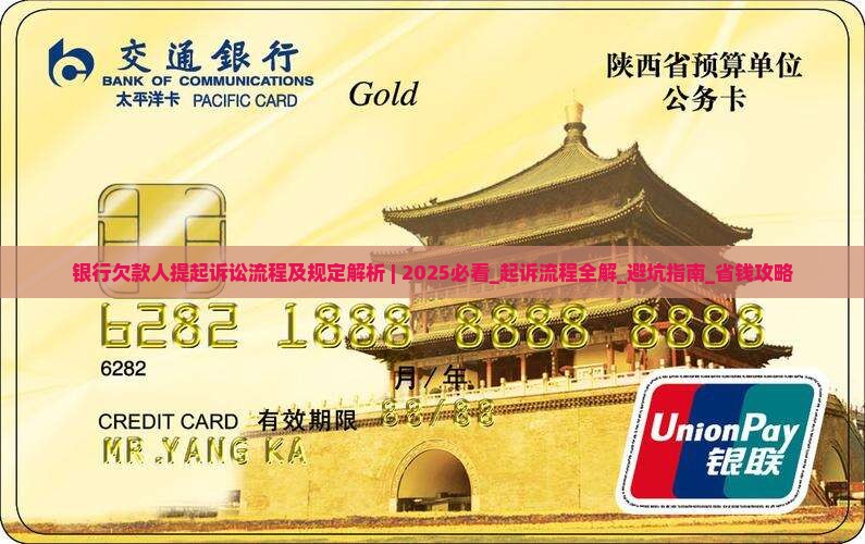 银行欠款人提起诉讼流程及规定解析