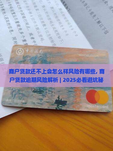 商户贷款还不上会怎么样风险有哪些