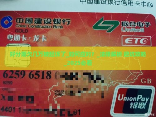 好分期欠几万被起诉了