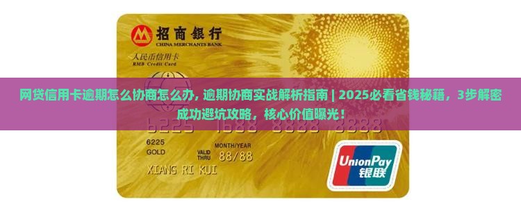 网贷信用卡逾期怎么协商怎么办