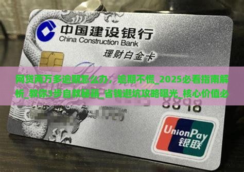 网贷两万多逾期怎么办
