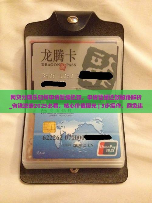 网贷分期乐如何申请暂缓还款