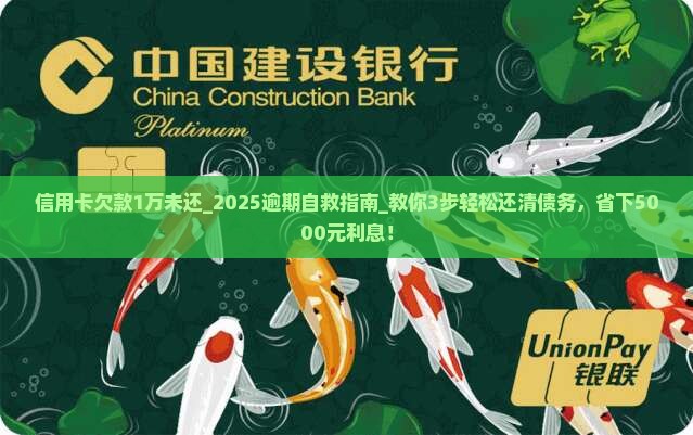 信用卡欠款1万未还怎么办