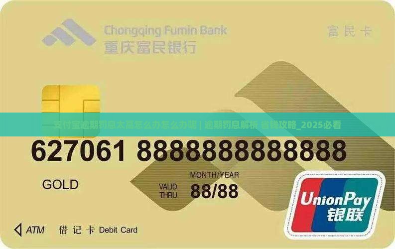 支付宝逾期罚息太高怎么办怎么办呢