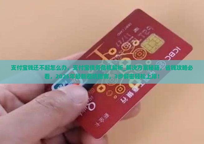 支付宝钱还不起怎么办
